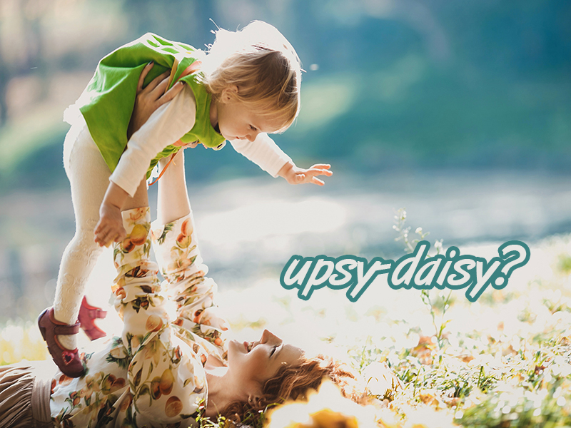 upsy-daisy upa en ingles
